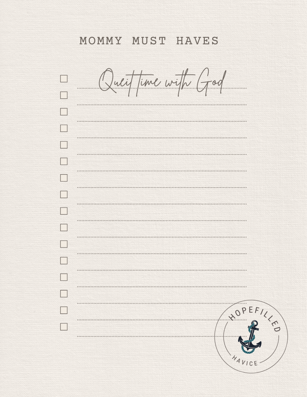 Mommy Must Have Part&nbsp;1